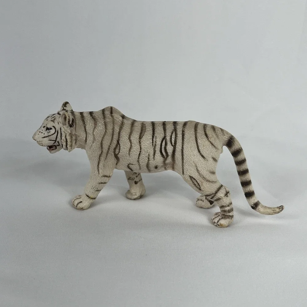 Schleich White Siberian Tiger Big Cat Wildlife Figure 2007 Retired Male